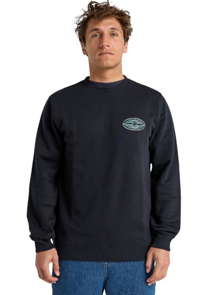 Foundation Cr Siyah Erkek Sweatshirt