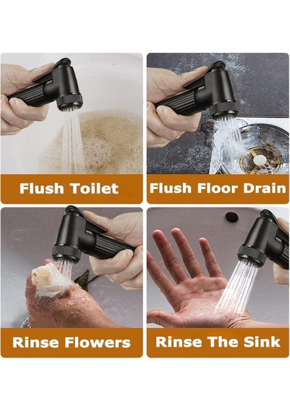 Dijital Sıcaklık LED Ekranlı Banyo Duş Seti Piyano Tuşlu Yeni Tasarım Siyah 7 Yıl Garantili Ithal fırsatları