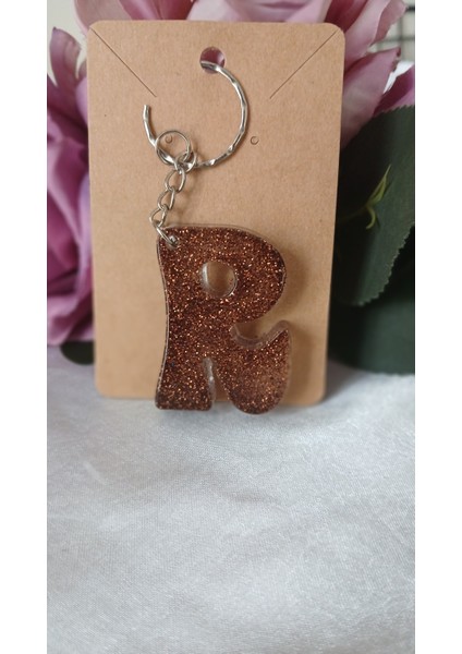 Kişiye Özel Mum Dan Çiçekli Anahtarlık fiyatları