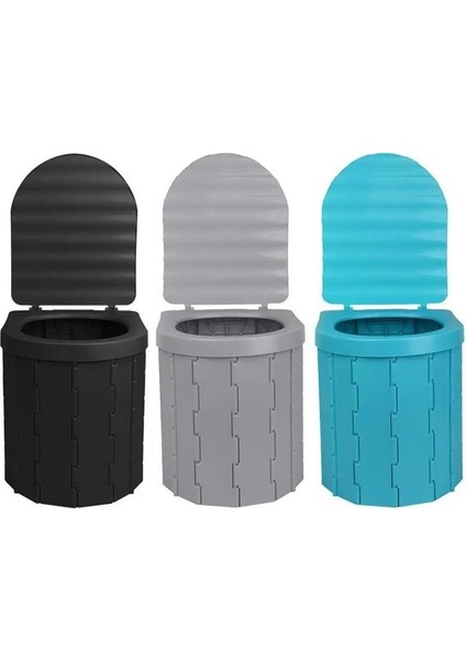 Katlanır Portatif Kamp Tuvaleti [wc] Gri fiyatları