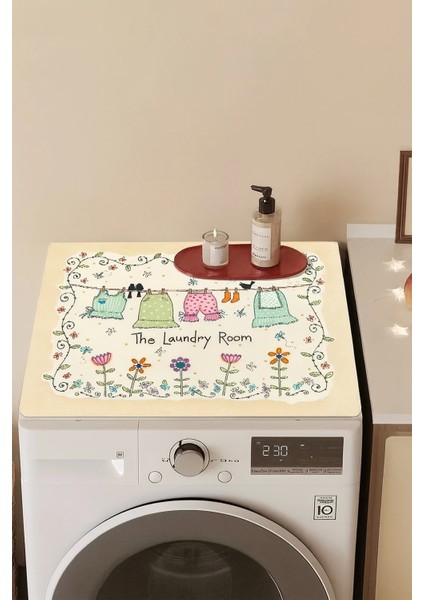 Çamaşır Kurutma Makinesi Matı Örtüsü 60X60CM Kaymaz Sıvı Geçirmez Silinebilir 27251006 modelleri