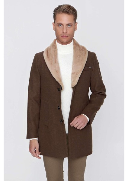 Plt 080 Tütün Klasik Palto fiyatları