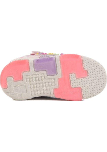 Mor Cırtlı Fileli Işıklı Erkek Çocuk Spor Ayakkabı Legos B indirimleri