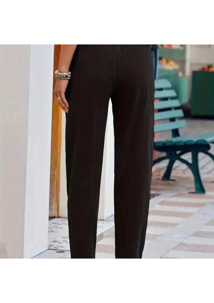 Kadın Beli Lastikli Keten Pantolon fiyatları