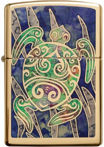 Fusion Turtle - Kaplumbağa High Polish Brass Dizayn Çakmak fiyatları