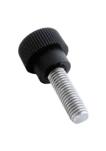 Plastik Tırtırlı Düğme Cıvatalı No:1 M6X20