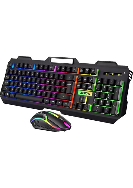 T450 Suspanded Cool Q Türkçe Işıklı Rgb Klavye Mouse Set fiyatları
