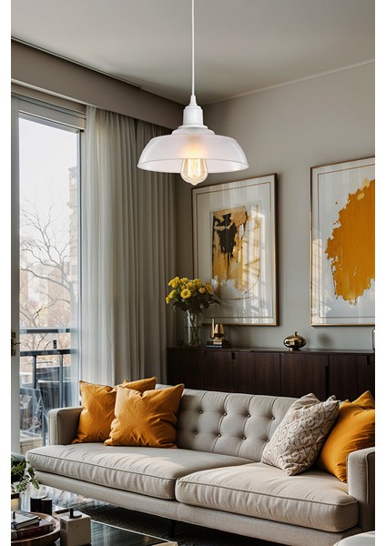 Duruaydınlatma Şeffaf Sarkıt Avize Yatak Odası Salon Mutfak Hol Lamba