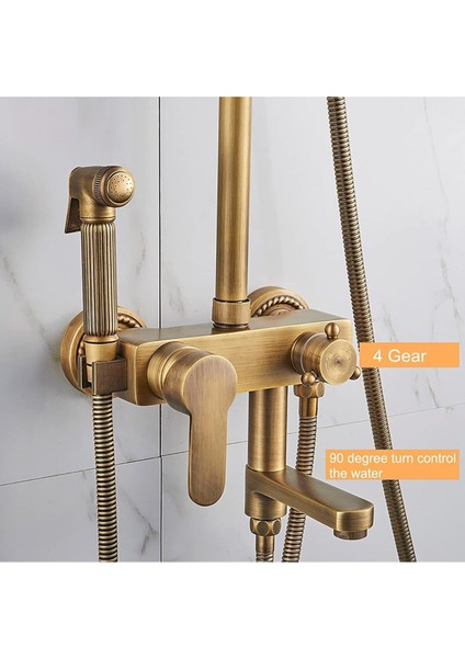 Banyo Bataryası ve Duş Seti Antik Renk Bide Fiskiyeli Yeni Model 7 Yıl Garantili Ithal fırsatları