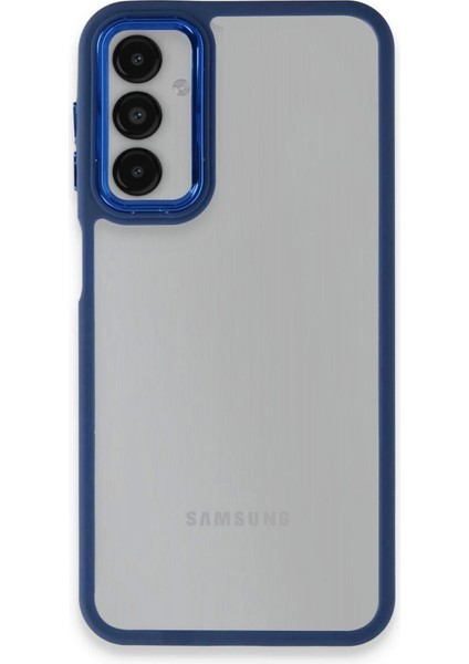 Newface Samsung Galaxy A14 4g Kılıf Dora Kapak - Mavi