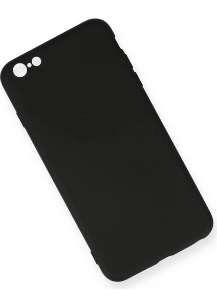 Newface iPhone 6 Plus Kılıf Nano Içi Kadife Silikon - Siyah fiyatları