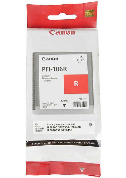 PFI-106R Red Kartuş 130ML