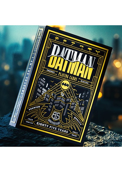 Batman 85TH Anniversary Premium Oyun Kağıdı Iskambil Kartları destesi