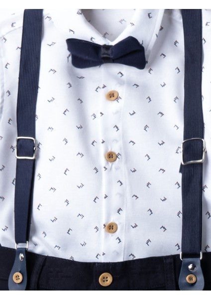 Bebek&çocuk Salopetli Gömlek Papyon Mevsimlik Takım fırsatları