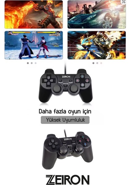 Gp3 USB Joystick Bilgisayar | Windows 7-10-11 Pc, Laptop, Ps3, Ps4 Gamepad Oyuncu Kolu indirimleri