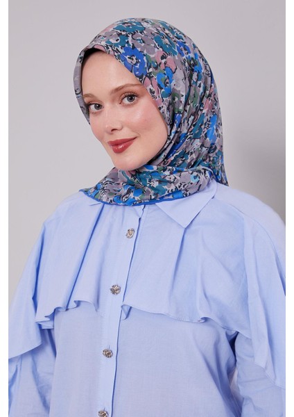 Saks Yonca Desen Soft Eşarp