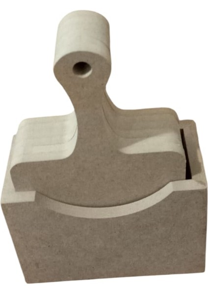 Mdf Dekoratif Bardak Altlığı modelleri