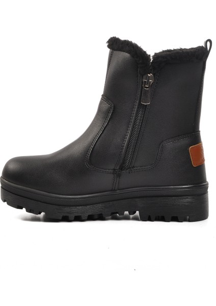Siyah Fermuarlı Çocuk Bot 23003 F fiyatları