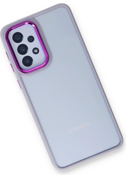 Newface Samsung Galaxy A53 5g Kılıf Dora Kapak - Lila modelleri