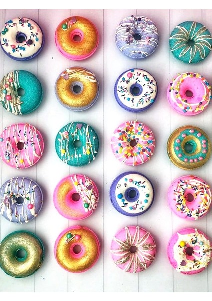 Donut Bathbomb 3 Adet