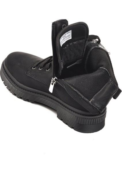 Siyah-Zümrüt Fermuarlı Çocuk Bot 24030 F fırsatları