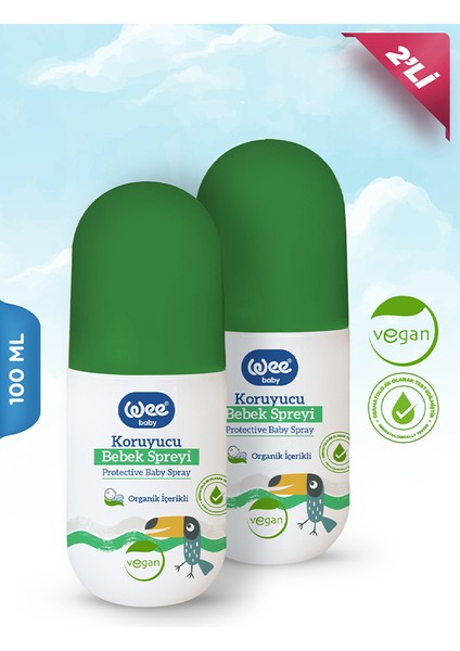 2'li Koruyucu Bebek Spreyi 100 ml fiyatları