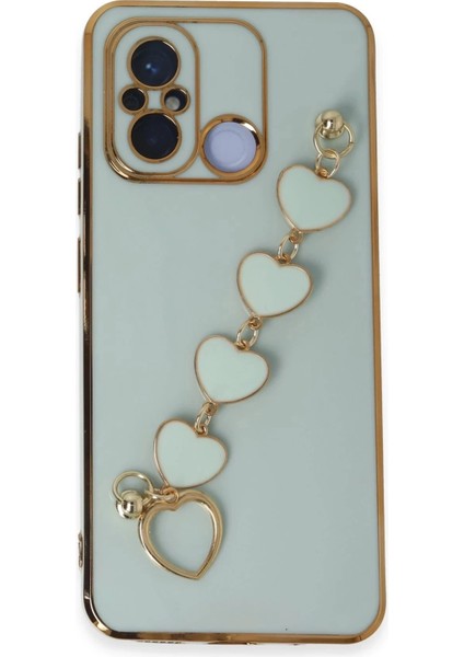 Newface Xiaomi Redmi 12C Kılıf Esila Silikon - Su Yeşili