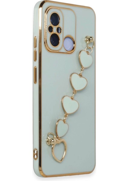 Newface Xiaomi Redmi 12C Kılıf Esila Silikon - Su Yeşili fiyatları