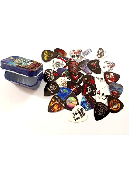 ART66 Kolleksiyon Gitar Pena 30 Adet Kutulu 0.70 mm