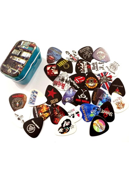 Artroute Kolleksiyon Gitar Pena 30 Adet Kutulu 0.70 mm