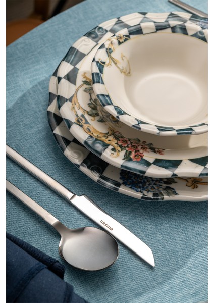 Victoria 24 Parça 6 Kişilik Yemek Takımı