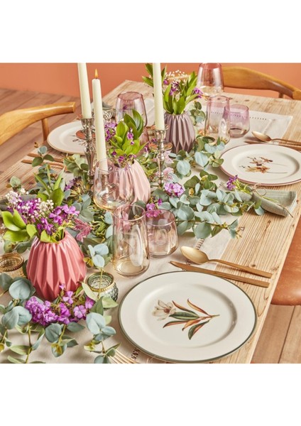 Garden Stoneware 12 Parça 4 Kişilik Yemek Takımı Mix