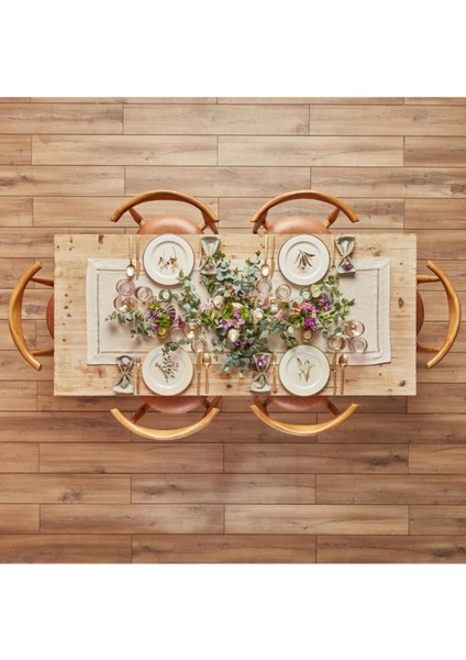 Garden Stoneware 12 Parça 4 Kişilik Yemek Takımı Mix