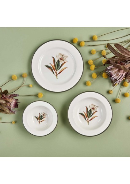 Garden Stoneware 12 Parça 4 Kişilik Yemek Takımı Mix