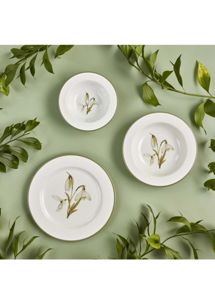 Garden Stoneware 12 Parça 4 Kişilik Yemek Takımı Mix