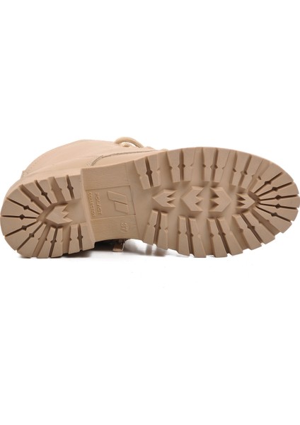 Bej Fermuarlı Kadın Bot 23008 Z indirimleri