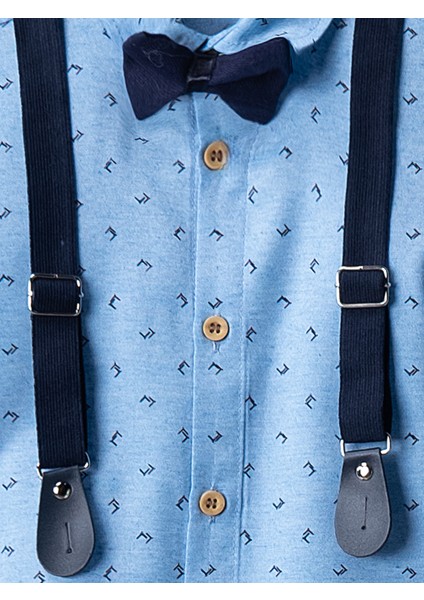 Bebek&çocuk Salopetli Gömlek Papyon Mevsimlik Takım fırsatları