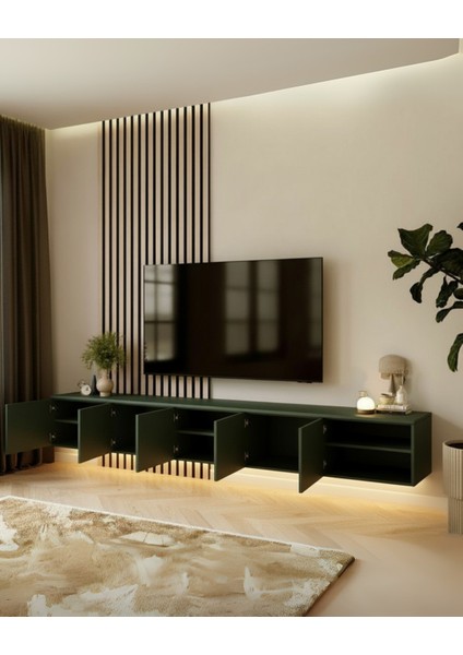 Parla Tv Ünitesi & Sehpası (Yeşil) modelleri