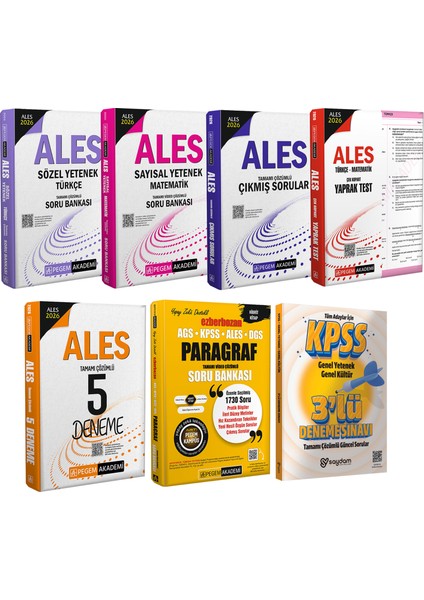 2026 Ales Sözel-Sayısal Yetenek Soru Bankası-Yaprak Test-Çözümlü 5 Deneme-Çıkmış Sorular-Paragraf