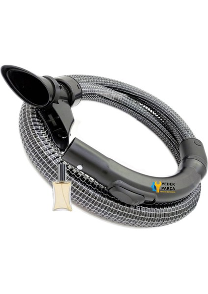 Philips Uyumlu Fc 9210 Marathon Pimli Çelik Telli Süpürge Hortumu Hediyeli