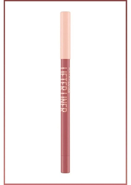 Pembe Ton Dudak Kalemi Jojoba Yağı ve Hyaluronik Asitli Mat Yoğun Pigment 1 Adet