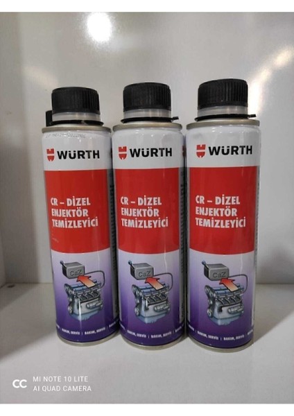 Yüksek Performanslı Dizel Enjektör Temizleyici Yakıt Katkısı (3 x 300 ml) fiyatları