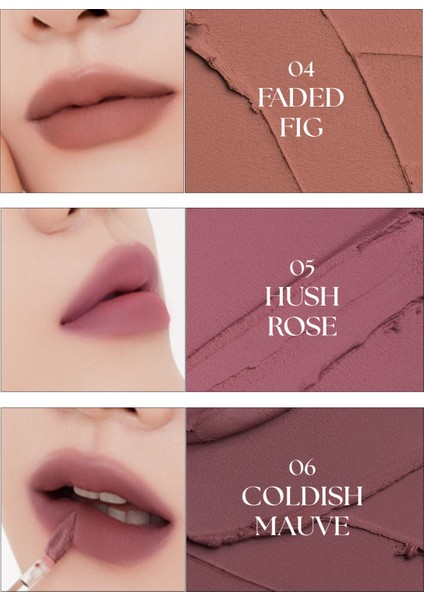 Renkli Dudak Bazı&Tint MUZIGAE MANSION Tie Up Cover Tint (06 Coldish Mauve) fırsatları