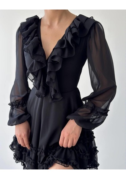 Osıes Fırfırlı Elbise