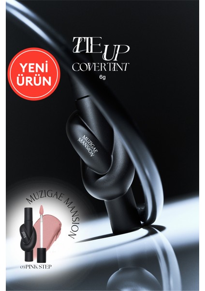 Ton Eşitleyen Renkli Dudak Bazı & Tint Muzıgae Mansıon Tie Up Cover Tint (03 Pink Step)