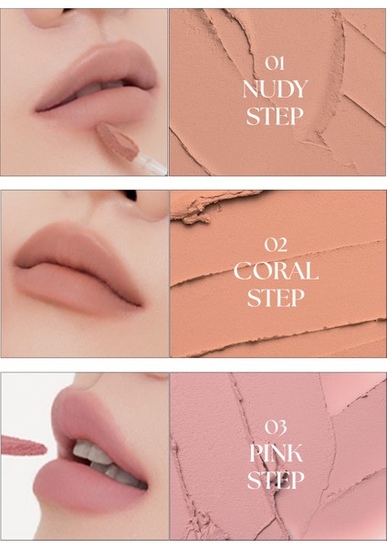 Ton Eşitleyen Renkli Dudak Bazı & Tint Muzıgae Mansıon Tie Up Cover Tint (03 Pink Step) modelleri