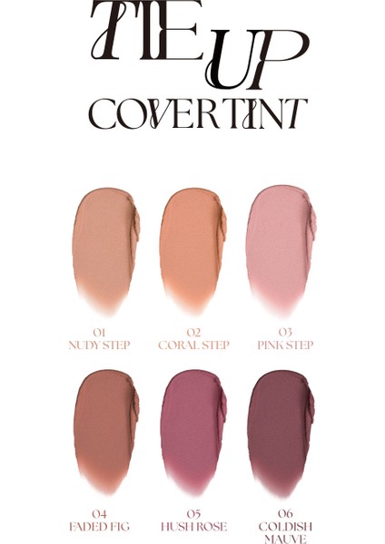 Ton Eşitleyen Renkli Dudak Bazı & Tint Muzıgae Mansıon Tie Up Cover Tint (03 Pink Step) indirimleri