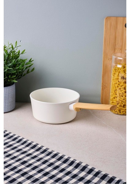 Danish Cook Beige Indüksiyon Tabanlı Sos Tavası 16 cm