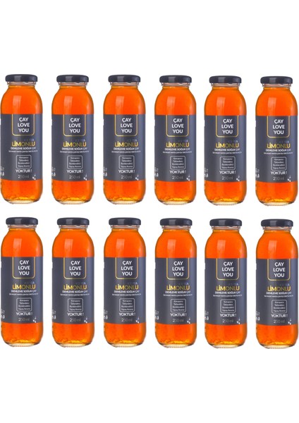 Limonlu Soğuk Çay 250 ml x 12 Şişe