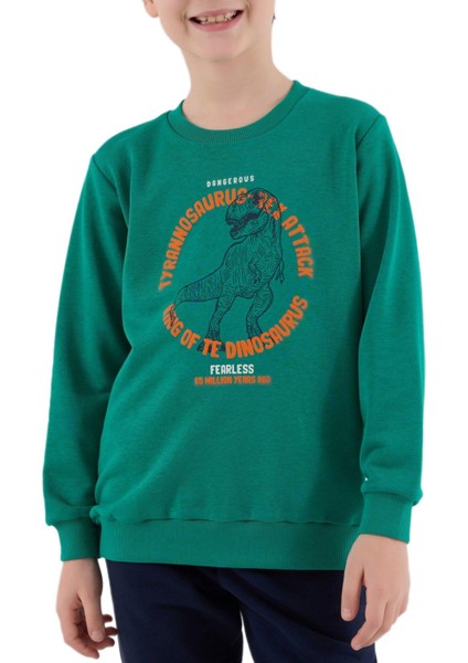 Roly Poly Erkek Çocuk Yeşil Eşofman Takımı RP3673-G modelleri